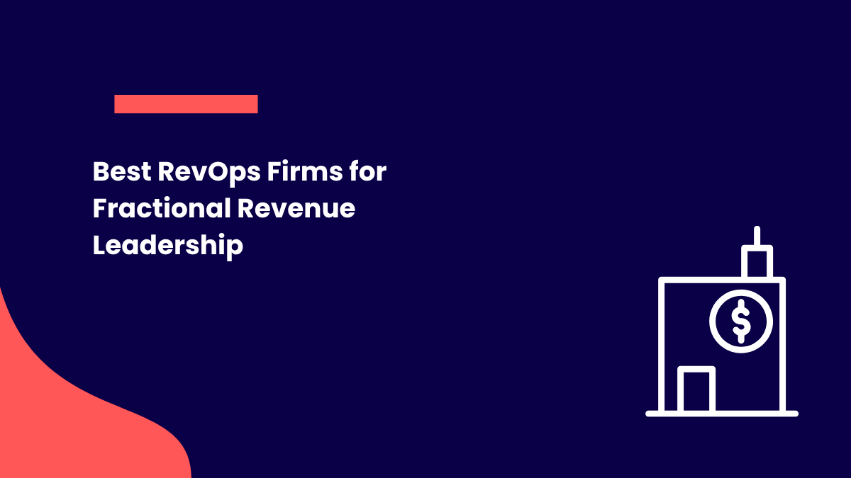 Best Revenue Operations Consulting Firms