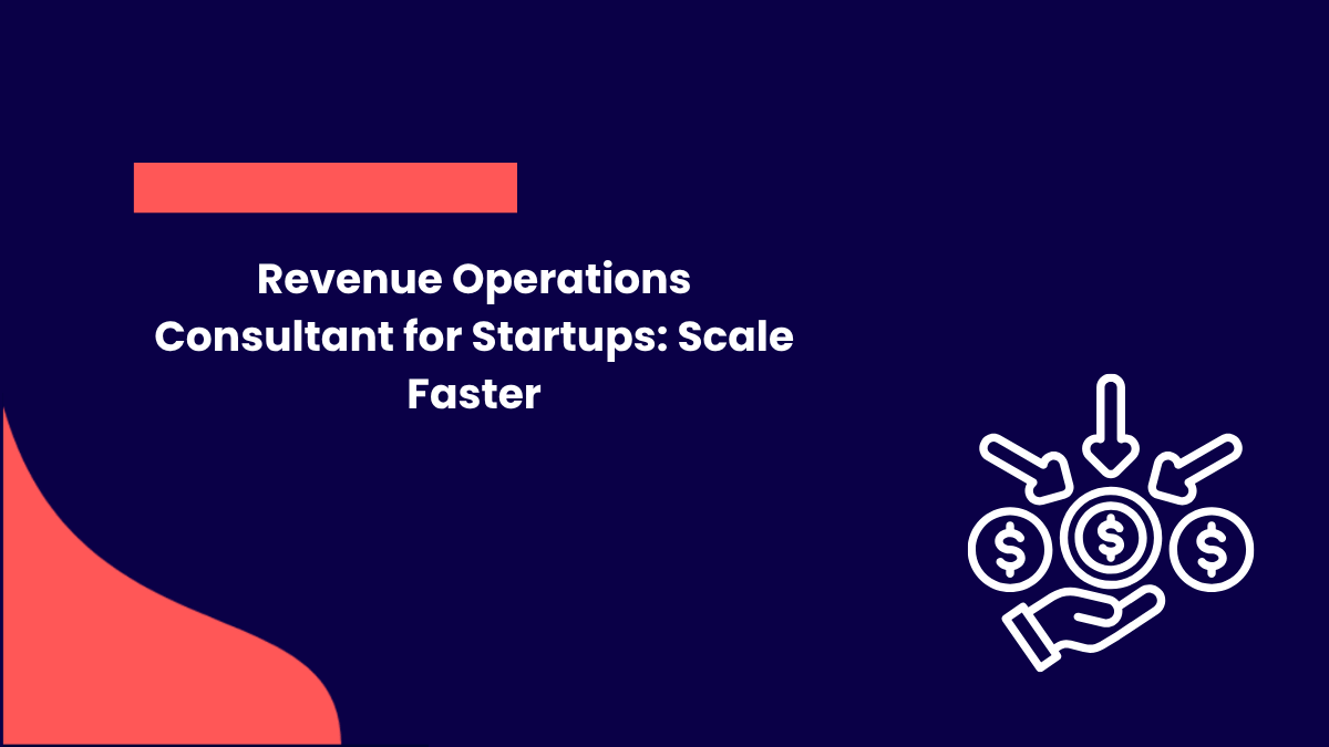 Revenue Operations Consultant for Startups